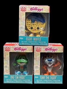 Funko Minis Kellogg's Eggo Waffle - Tony The Tiger - Dig' Em Frog Chase 3er Set - Bild 1 von 7
