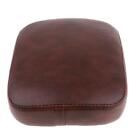 Leather Pillion Passenger Pad Seat 8 Suction Cup Rectangular For  X48