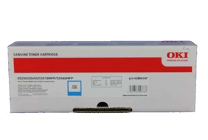 OKI Original Toner - Cyan + Magenta + Yellow - C5250 / C5450 / C5510 / C5540 - Photo 1/3