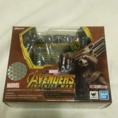 Rocket Raccoon Avengers / Infinity War Action Figure S.H.Figuarts Bandai Japan - Image 1 of 4