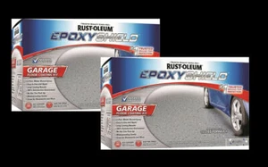 Rustoleum 251965 2 Pack Epoxy Shield Gray Garage Floor Paint Kit - Picture 1 of 2