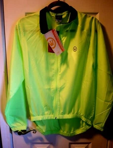 NWT Canari womens cycling jacket, size Small, high visibility, NEW - Picture 1 of 2