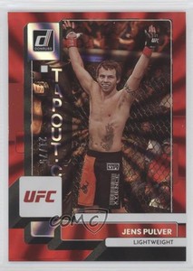 2023 Donruss UFC Holo Red Laser /75 Jens Pulver #153