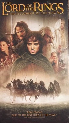 Lord of the Rings-Fellowship of the Ring-VHS NEW Drama PG13 - Image 1 of 4