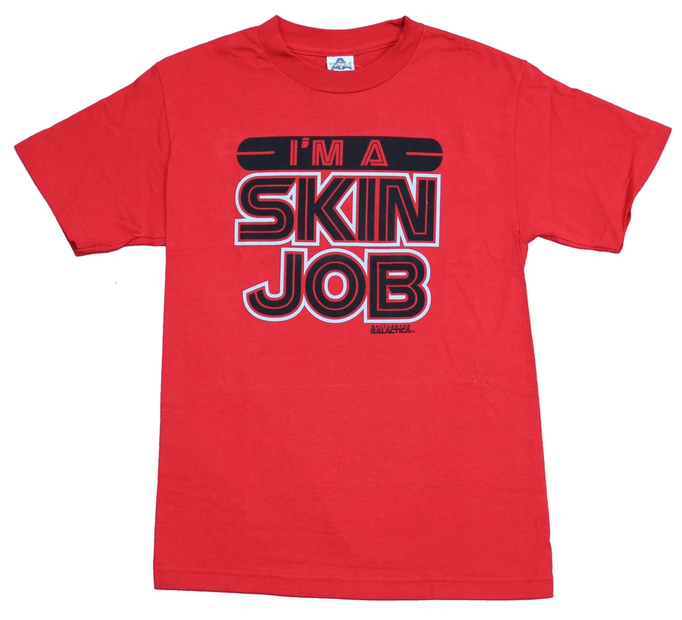 Camiseta Battlestar Galactica para hombre - Logo "I'm a Skin Job" Foto 1 de 1