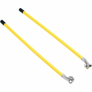 NEW MOOSE SNOW PLOW MARKER PAIR 16" ATV UTV  YELLOW  4501-0835 - Bild 1 von 2
