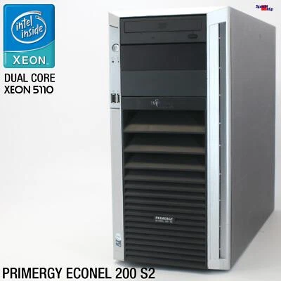 FSC Fujitsu Siemens Primergy Econel 200 S2 Computer WORKSTATIOND2530 CPU Xeon - Immagine 1 di 4