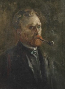 Impresión de arte giclee Van Gogh con pipa derecha del Museo Vincent van Gogh envío gratis - Imagen 1 de 3
