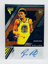 2022-23 Panini Flux #FRS-RYA Ryan Rollins Rookie RC Auto