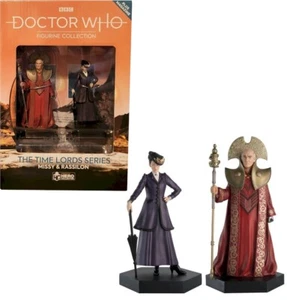 Doctor Who Eaglemoss Figure Missy & Rassilon Time Lords Box Set NEW - Picture 1 of 3