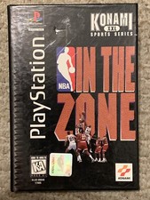 NBA: In the Zone (Sony PlayStation 1, 1996) ~ PS1 Complete Long Box w/ Manual