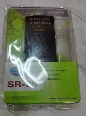 Sangean SR-35 AM/FM Analog Pocket Radio - Image 1 of 2