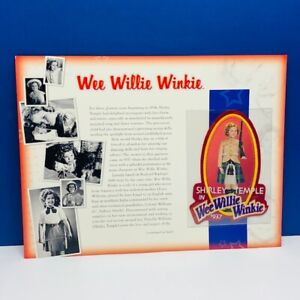 Shirley Temple patch Willabee Ward emblem memorabilia Wee Willie Winkie kilt AC1