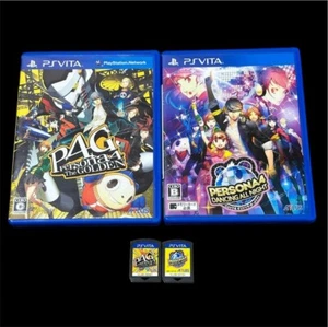 PERSONA 4 The Golden & DANCING ALL NIGHT PSVITA 2Games Japanese PS VITA Tested - Picture 1 of 4