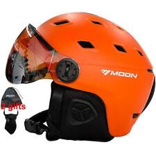 Moon Skiing Helmet Goggles Integrally Molded Pc+Eps High Quality Outdoor Gift
