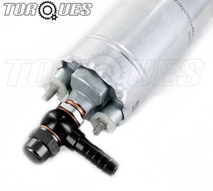 Bomba de combustible Bosch 0580464200 8 mm (5/16") adaptador de salida banjo barba + tapa en negro - Imagen 1 de 1