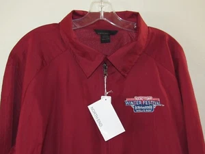 Hockeytown Detroit WINTER FESTIVAL Mens XXL Red Jacket Coat Zip NHL Hockey NEW - Picture 1 of 12