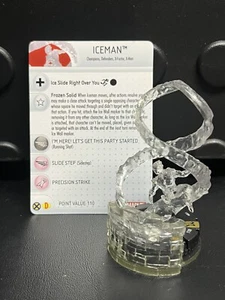 Heroclix Iceman 051 & FX Marker - Marvel - Figura di carte Legacy - Foto 1 di 1