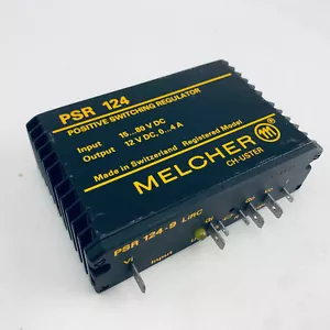Regulador de conmutación MELCHER PSR124 15-80VDC entrada, 12VDC 0-4A salida - Imagen 1 de 1