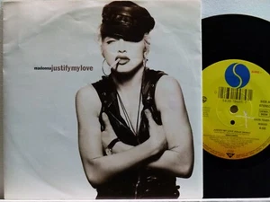 Madonna -Justify My Love / Express Yourself   D-1990  Sire 5439-19485  wol. - Bild 1 von 2