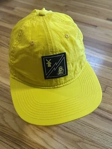 NWT Dutch Bros Coffee Yellow Oregon Ducks Adjustable Strap Nylon Hat - Picture 1 of 5