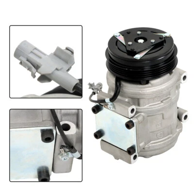 Compresor de aire acondicionado 1994-2003 2004 para Toyota T100 Tacoma 2,4 L 2,7 L aluminio 2041649 Foto 1 de 4