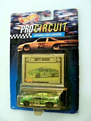 #26 BRETT BODINE - QUAKER STATE FORD - HOT WHEELS 1992 - 1:64 CAR - PRO CIRCUIT - Image 1 of 4