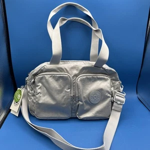 Kipling Damen Schultertasche Cool Defea Bright Metallic verstellbarer Riemen - Bild 1 von 23