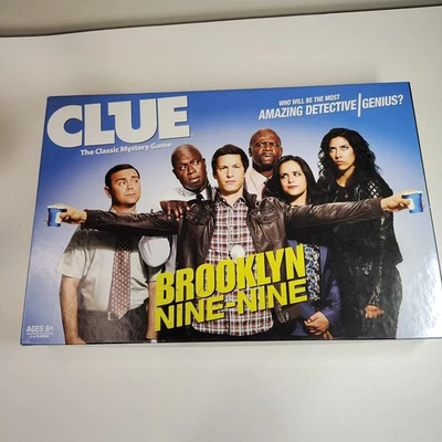 Brooklyn Nine-Nine Edition Clue Board Game USAopoly Complete Read Rare!!  - Image 1 of 4