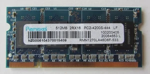 Ramaxel 512MB RMN1270LA46D6F-533 PC2-4200S-444 LF Memory 2RX16 - Picture 1 of 2