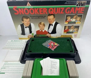 Juego de mesa de colección Snooker Quiz Matchroom Steve Davis, Dennis Taylor, 1987. - Imagen 1 de 20