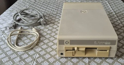 ULTRA RARE Commodore 1541 Floppy Disk Drive + cables | Very low sn: JA4 000545 - Image 1 of 4