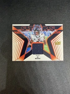 2025 Score - Stars of the Nfl D.J. Moore #SNJ-DME Jersey (MEM) - Afbeelding 1 van 1