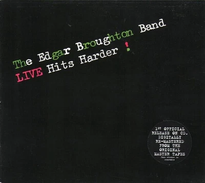 Edgar Broughton Band Live Hits Harder! CD Europe Eclectic Discs 2006 remastered - Image 1 of 2