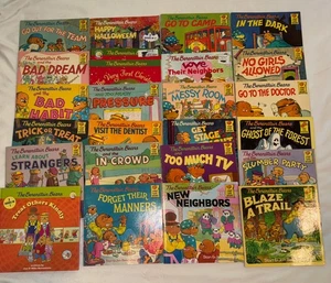 Berenstain Bären Bücher Stan & Jan Posten von 25 Vintage bis jetzt - Bild 1 von 4