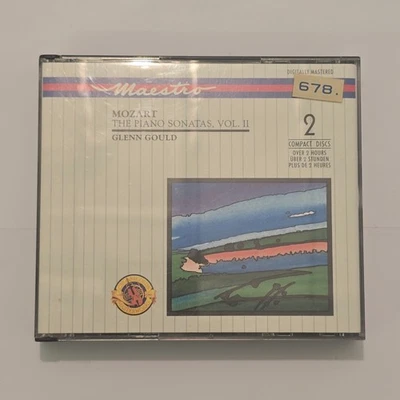 Mozart - The Piano Sonatas, Vol. II, Glenn Gould, 2 CDs - Bild 1 von 4