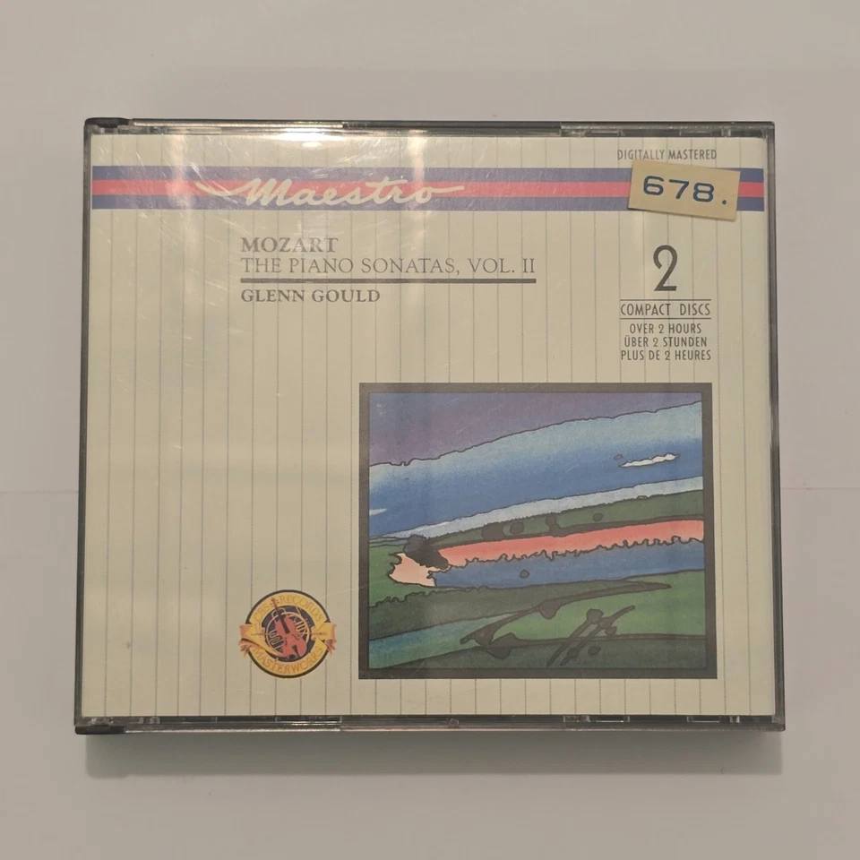 Mozart - The Piano Sonatas, Vol. II, Glenn Gould, 2 CDs - Bild 1 von 4