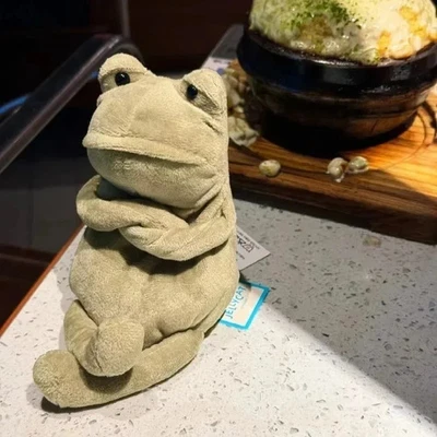 18CM Jellycat  Fergus Frog green doll plush  Tag+ Dust Bag new 1PCS - Image 1 of 4