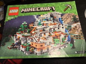 LEGO Minecraft: The Mountain Cave (21137) INSTRUCTION BOOK ONLY
