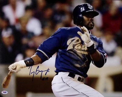 Tony Gwynn Jr. Signed Padres 16x20 Photo PSA/DNA COA SDSU Aztecs Picture Auto'd - Image 1 of 4