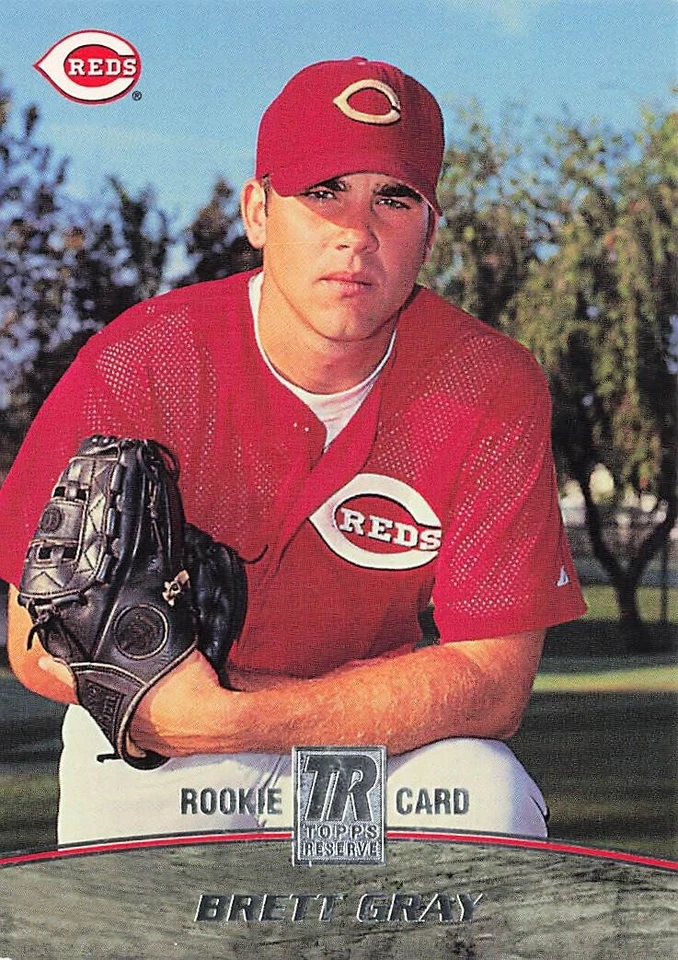 Brett Gray Rookie Topps Reserve 764/1500 2001 Baseball Card #126 - Image 1 of 2