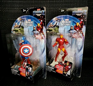 Marvel Avengers Assemble App Heroez Captain America + Iron Man (Series 1) - Picture 1 of 9