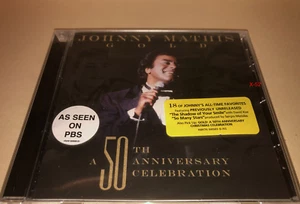 Johnny Mathis Gold CD 18 hits Over Rainbow Ray Charles Chris Botti Chances Are - Picture 1 of 4