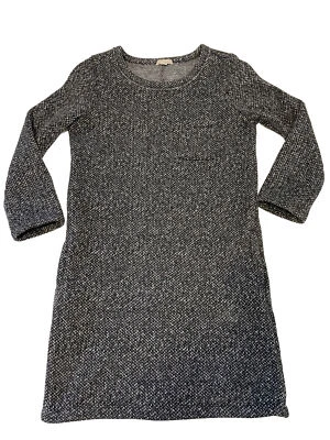 Gap Herringbone Black And White Fleece Lined Dress Size XS - Image 1 of 4