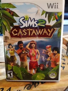 SIMS 2 CASTAWAY / NINTENDO Wi / RATED T FOR TEEN !! - Picture 1 of 19