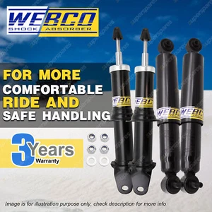Front Rear Webco HD Pro Shock Absorber for FALCON UTE BA BF MK I XL XLS XR6 XR8 - Picture 1 of 3