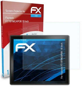 atFoliX Screen Protector for Faytech FT19TMCAPOB 19 Inch clear - Afbeelding 1 van 8