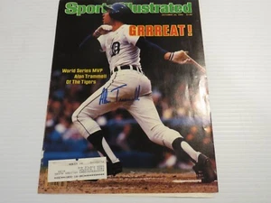 Alan Trammell signierter Sport Illustrierter Einband - Bild 1 von 2