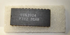 New ECG2024 CMOS 2 Digit BCD to 7 segment Decoder/Driver  w/DIP24 IC Socket  - Picture 1 of 5