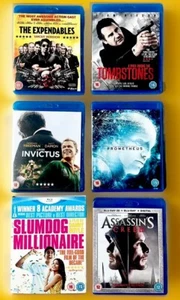 Blu Ray Movies JOBLOT Action Fantasy Adventure Sci-Fi Mixed Epic HD Films BUNDLE - Picture 1 of 6